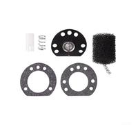 DAZZLEEX Diaphragm Plunger and Gasket Kit for 009 010 011 012 Chainsaws with Oil Filter Spring Repair Parts for Outdoor Power Equipment Maintenance Black