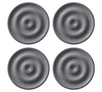 DAZZLEEX Diatomaceous Earth Drink Coasters Set of 4 Quick Dry Absorbent 10x10cm Square Coasters Protect Desks Tables and Countertops from Spills and Condensation with Mo(B)