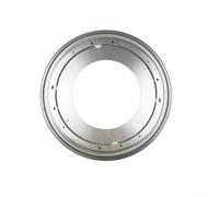 DAZZLEEX Dining Table Round Hollow Turntable Galvanized Steel Swivel Plate DIY Lazy Susan Turntable For Creating Rotating Platform(12in)