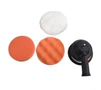 DAZZLEEX Electric Drill to Polishing Machine, Car Polishing and Waxing Machine, Electric Drill Conversion Head with 5-inch Polishing Pad