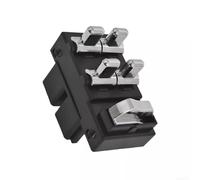 DAZZLEEX Electric Power Window Control Switch Button for Lincoln Town Car 1998-2001 F8VZ-14529-AA Front Left Driver Side ABS Black-Silver