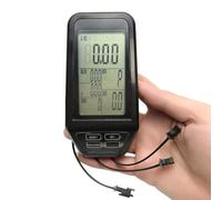 DAZZLEEX Exercise Bike Monitors LCD Monitor Speedometers for Exercise Bike Computers Cycle Analytical Instrument Counters Heart Rate Trackers For Stationary Bike Rowing Machines