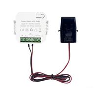 DAZZLEEX for TUYA Smart Energy Meter, WiFi Energy Meter for TUYA for TUYA for Smart Life WiFi Energy Meter With On And Off 1 Transformer(80A)