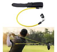 DAZZLEEX Golf Trainer Helper, Golf Swing Practice Strap, Golf Training Aids Set Beginner Swing Alignment Corrector Golf Swing Plane Training for Men Women Kids