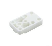 DAZZLEEX H2D Right Extruder Heating Element Mounting Base for Bambu Lab Zirconia Ceramic Hot End Block High Temp Resistance up to 250C 18x29mm