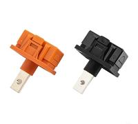 DAZZLEEX High Voltage Battery Storage Connector 1500V 350A M8 Thread Copper Terminal Block for Lithium Energy Storage System Series Parallel Connection Black O(250A)