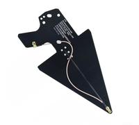 DAZZLEEX HT6 LPDA Log Periodic Antenna 0.6-10GHz for Spectrum Analyzer EMC Testing Direction Finding with Connector and RG316 Cable