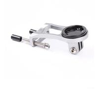 DAZZLEEX Lightweight Bicycle Meter Handlebar Extension Bracket, Enhance Appearance, Long Service Life (Silver)