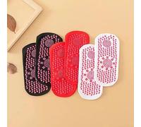 DAZZLEEX Men's Ladies Self-Heating Socks,Slimming Health Socks Shiatsu Self-Heating Socks Men Women,Red 2PC