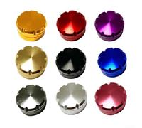 DAZZLEEX Metal Spool Tension Mechanical Brake Knob for DAIWA A LTD HLC SV SV with 13-0.5 Thread Fishing Reel Parts Repair Accessory Silver(Purple one)