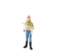 DAZZLEEX Model People Model Trains Farmer Shepherd Painted Figures Simulation Farm Standing People Sand Table Decorations peasant women