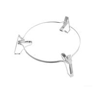 DAZZLEEX Modern Acrylic Speaker Holder for Bose For Revolve+ Anti Slip Design for Ultimate Stability (Is transparent)