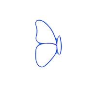 DAZZLEEX Pretty Butterfly Templates Set Quilting Cutting Template Set Acrylic Sewing Tool Beautiful Applique Quilts L