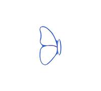 DAZZLEEX Pretty Butterfly Templates Set Quilting Cutting Template Set Acrylic Sewing Tool Beautiful Applique Quilts M