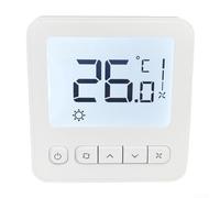 DAZZLEEX Programmable LCD Panel Thermostat for Central Air Conditioning, Accurate Temperature and Humidity Regulation, Energy-Efficient Climate Control