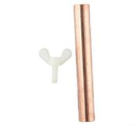 DAZZLEEX Replacement Solar Copper Anode for Swimming Pool Ionizer Purifier Cleaner 230g Copper Rod 1.8x10.5cm Floats to Reduce Smell and (160g)
