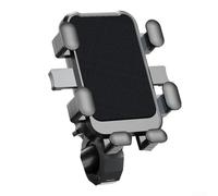 DAZZLEEX Robust Phone Mount for Electric Bikes Features Six Claw Locking and Anti Drop Design (Mirror install)