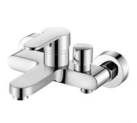 DAZZLEEX Shower Faucet With Accessories, Brass Dual Control Of Hot And Cold Bath Shower Mixer Tap Side Opening Spray Bathtub Tap For Tub Bathroom Kitchen