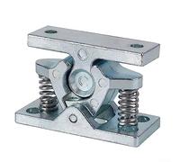 DAZZLEEX Solid Zinc Alloy Door Stop, Door Retainer Latch, Door Clip Buckle, Door Knocker For RV, RV And Boat Door Clamp (Zinc alloy)