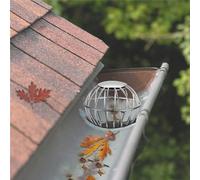 DAZZLEEX Stainless Steel Gutter Guards,Downpipe Leaf Guard Drain Pipe Cover,Gutter Mesh Drain Filter Easy to install 160MM