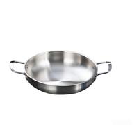 DAZZLEEX Stock Pot, Ramen Pot, Korean Snacks Ramen Noodle Pot Stainless Steel Instant Noodle Pot Korean Instant Noodle Pot(20cm silver)