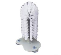 DAZZLEEX Suction Cup Brush,Strong Suction Lazy Clean Brush For Cup Glass Bar Kitchen Mugs Cleaner Brushes,Transparent