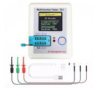 DAZZLEEX TC-T7-H TFT Transistor Tester with Graphic Display for NPN PNP Capacitor Resistor Diode Inductor Battery Infrared Remote Control Detection 25pF-100mF 0.01-50M O