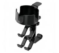 DAZZLEEX Under Desk Cup Stand Gamepad Holders Cup Stand Desktop Organizers Cup Holder Clips For Home Office Gaming Setup For Water, Drinks, Coffee Cups