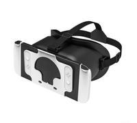 DAZZLEEX VR Glasses, VR Glasses For Nintendo Switch With Adjustable HD Lenses And Comfortable Head Strap Cool Stuff For Boys And Girls(Black)