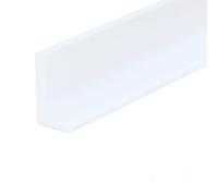 DAZZLEEX Water Retaining Strip,Self-Adhesive Silicon Strip, Bathroom Retention Water Barrier Strip Dry &Wet Separation Silicone Seal Strip White 200cm