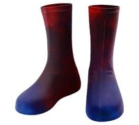 Dazzling Colors Adult Style Outdoor Adventure Shoe Covers For Hiking Biking And Sports And Mud Reusable Shoes Covers Boot Protectors For Outdoor Activities Cycling Hiking (Red, A)