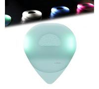 Dazzling Colourful Illuminated Guitar Plectrum, Beat Picks - Beatpicks Light up Guitar Pick - Auto LED Glowing Pick for Enhanced Stage Performance (Green,1mm)