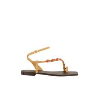 Dazzling Crest Sandals - female - Johanna Ortiz - Flat Sandals - Multicolor - 3 UK - Shoes 3 UK