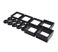 Dazzling Presentation A Unique Way To Exhibit Your Favorite Items Using This Elegant Black Plastic Frame(black)