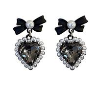 Dazzling The EarringsCreative Be Earrings Decoration Creative Earrings Holiday Brand Earring Can Worn In That Times Ordinary Paperclip Earring (black, One Size)