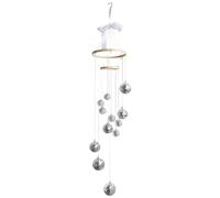 Dazzlings Disco Ball Mobile, Spirals Spinner, Nature Circles, Hanging Decors for Outdoor Indoor Home Decors Dazzlings Disco Mobile