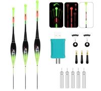 DAZZTIME Fishing Floats, 3 Pieces Fishing Accessories, Lake Fishing, Fishing Float, Float Fishing Set, Fishing Bobbers, for Different Large Fish Species