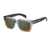 DB 7100/S Sungles, male, Eyewear by David Beckham, Sunglasses, Gray, 52 MM, Accessories 52 MM