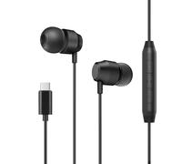 DB-audio USB C Headphones Wired Earbuds, in-Ear Type C Magnetic Earphones with Microphone Hands Free Calling Compatible for iPhone 15/15pro Samsung Galaxy S23 S22 S21 Google Pixel 7 6 5 4 Black