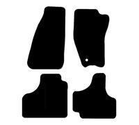 DB Bespoke - Car Floor Mats for Jeep Cherokee 2008-2014 - Tailored Mats - Black Carpet - Anti Slip Mat - Non Slip - Fitted With 1 Clips & Granulated Backing - Easy to Clean - UK Made