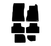 DB Bespoke - Car Floor Mats for Mercedes GLB 2019-2025 B - Tailored Mats - Black Carpet - Anti Slip Mat - Non Slip - Fitted With 2 Clips & Granulated Backing - Easy to Clean - UK Made