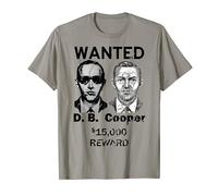 DB Cooper Wanted Poster - Mystery, Unsolved, Criminal T-Shirt