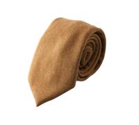 DB Dickie Bow Men's Luxury Wool Classic Width Neck Tie (Camel Tan)