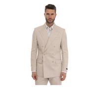 Double-breasted Jacket - male - Boss - Blazers - Beige - L - Jackets L