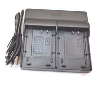 DB-L80 Dual USB Camera Battery Charger VW-VBX070 For DB-100 D-LI92 SP 810 800UZ For Olympus D-700 SH-1 SH-50 SH-60 SH1 SH50 SH60 For PENTAX D-Li88 D-Li78 Optio V20 P70 H90 WS80