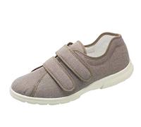 DB Mens Canvas Extra Wide Fitting Shoes Harris Taupe 6V Size 9 UK
