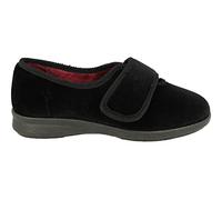 DB Shoes Nellie (EE-4E(2V)) - Black Stretch Size 6