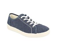 DB Shoes Yoko (EE-4E(2V)) - Navy Blue Size 8