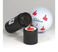 DB Spares The Middle Finger Design Golf Ball Stamper Stamp Marker Personalize your Golf Balls