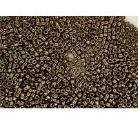 DB022 7.2g Metallic Bronze Miyuki 11/0 Delica Japanese Seed Beads 1.6mm Cylinder Beading Supplies Jewellery Making Supply